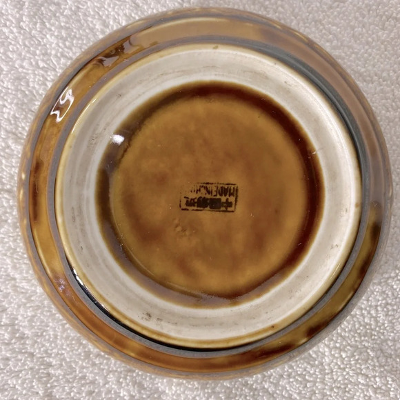 Vintage  MCM Round Ceramic Pottery Ashtray Trinket Dish Art Decor - Picture 2 of 14